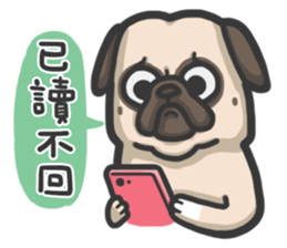 Nini&Pug sticker #11111728