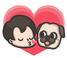 Nini&Pug sticker #11111732
