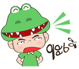 Jaja : A cute boy [Thai] sticker #11111823
