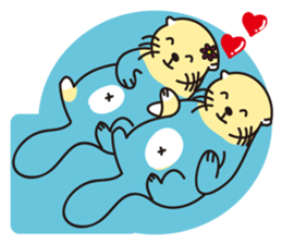 Q Bao sea otter sticker #11112413