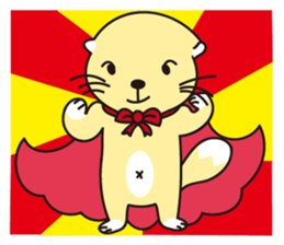 Q Bao sea otter sticker #11112426