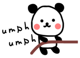 Pandastic Panda sticker #11112626