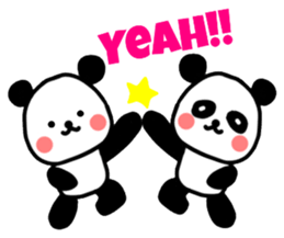 Pandastic Panda sticker #11112637