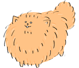 Freedom Pomeranian sticker #11112728