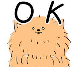 Freedom Pomeranian sticker #11112730