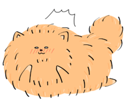 Freedom Pomeranian sticker #11112746