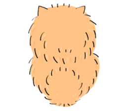 Freedom Pomeranian sticker #11112749