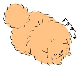 Freedom Pomeranian sticker #11112755