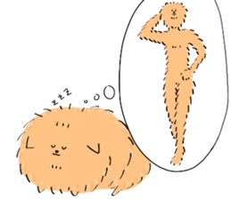 Freedom Pomeranian sticker #11112757