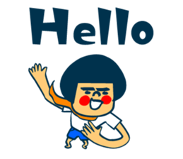 Habit boy stickers No.7 English version sticker #11112768