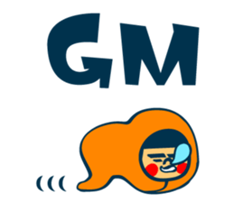 Habit boy stickers No.7 English version sticker #11112771