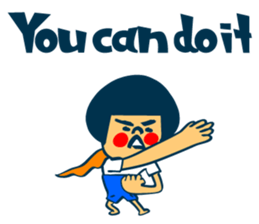 Habit boy stickers No.7 English version sticker #11112777