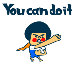 Habit boy stickers No.7 English version sticker #11112777