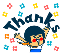 Habit boy stickers No.7 English version sticker #11112782