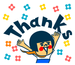 Habit boy stickers No.7 English version sticker #11112782