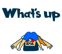 Habit boy stickers No.7 English version sticker #11112786