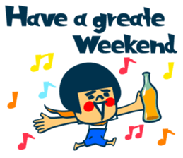 Habit boy stickers No.7 English version sticker #11112787