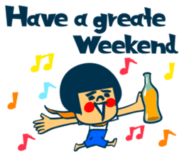 Habit boy stickers No.7 English version sticker #11112787