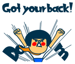 Habit boy stickers No.7 English version sticker #11112789