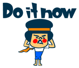 Habit boy stickers No.7 English version sticker #11112790