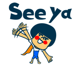 Habit boy stickers No.7 English version sticker #11112791