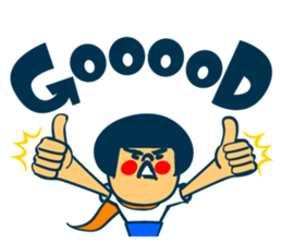 Habit boy stickers No.7 English version sticker #11112795