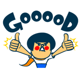 Habit boy stickers No.7 English version sticker #11112795