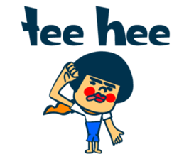 Habit boy stickers No.7 English version sticker #11112796