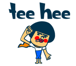 Habit boy stickers No.7 English version sticker #11112796