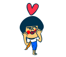 Habit boy stickers No.7 English version sticker #11112797