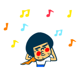 Habit boy stickers No.7 English version sticker #11112803