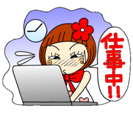 Castor bean-chan 40 sticker #11112929