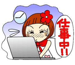 Castor bean-chan 40 sticker #11112929