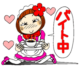Castor bean-chan 40 sticker #11112930