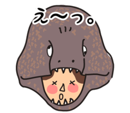 My husband is a fishing enthusiast sticker #11112980