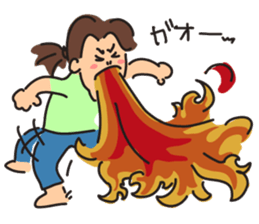 My husband is a fishing enthusiast sticker #11112995