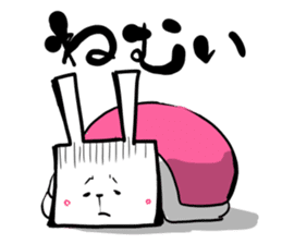 Imprisoned rabbit Introduction sticker #11113060