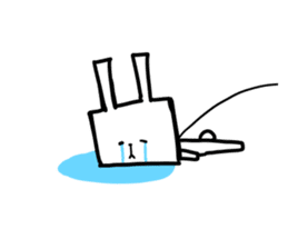 Imprisoned rabbit Introduction sticker #11113084