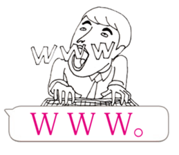 Mr.Yutori is  junior associates. sticker #11113596