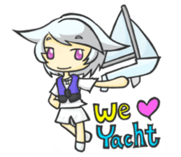 Meri,Beginner of sailing 2 sticker #11113829