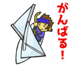 Meri,Beginner of sailing 2 sticker #11113837