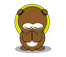 Familiar is the raccoon dog sticker sticker #11114003