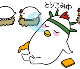 Gator and Paggy with Hen of Liberty sticker #11114258