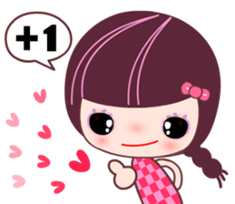 I love the Darling girl 2 sticker #11114329