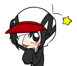 Red and pleasant friends sticker #11114717