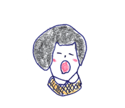 colorful and cute girls sticker #11114877
