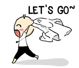 doctor big head english version sticker #11114929