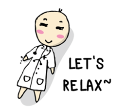 doctor big head english version sticker #11114941