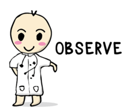 doctor big head english version sticker #11114946