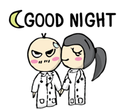 doctor big head english version sticker #11114960